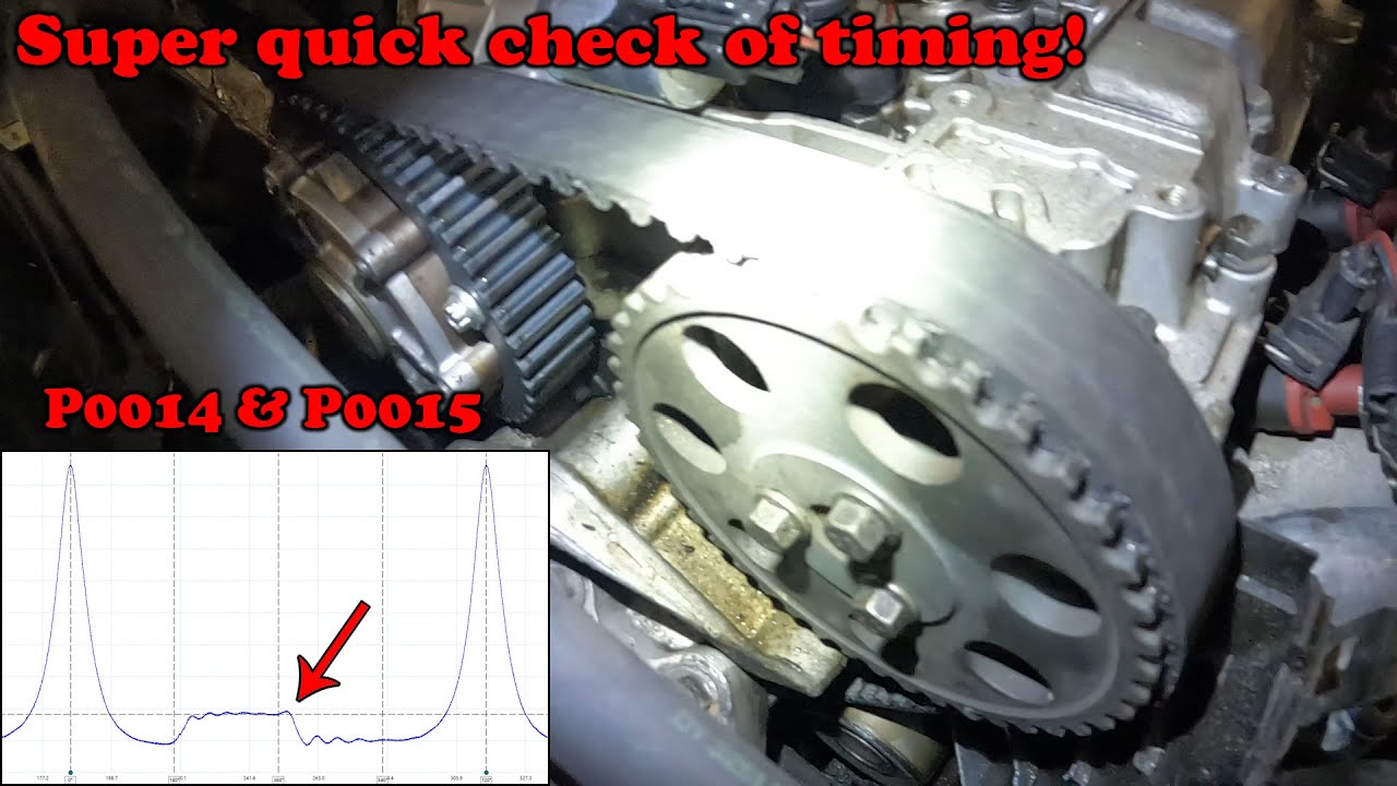 2004 Volvo VC40 - P0014 & P0015 - How to check timing FAST & EASY with pressure transducer!