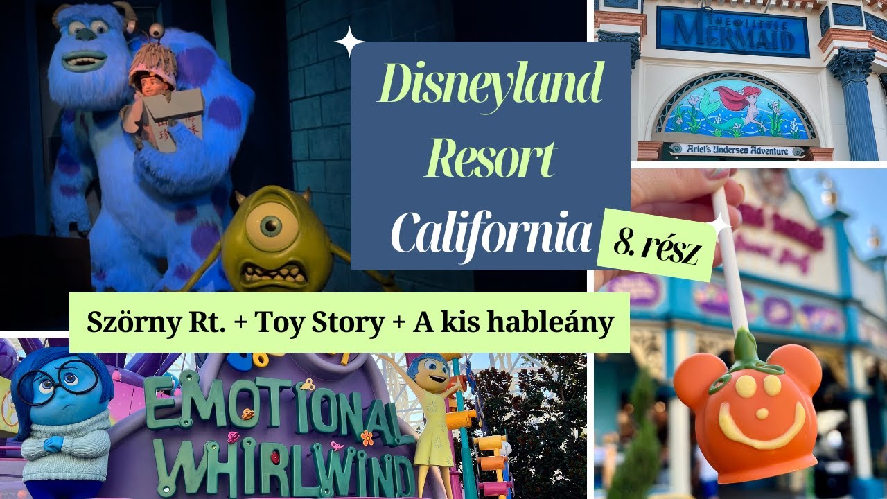 USA / DISNEYLAND VLOG (magyarul) - 8. rész #disneycaliforniaadventure #utazás #magyar