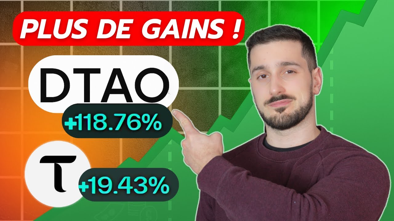 Comment obtenir les Meilleurs Rendements STAKING sur vos TAO et dTAO ?