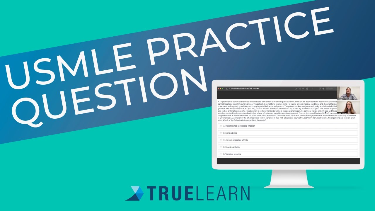 USMLE Step 2 Practice Question - Lyme Disease