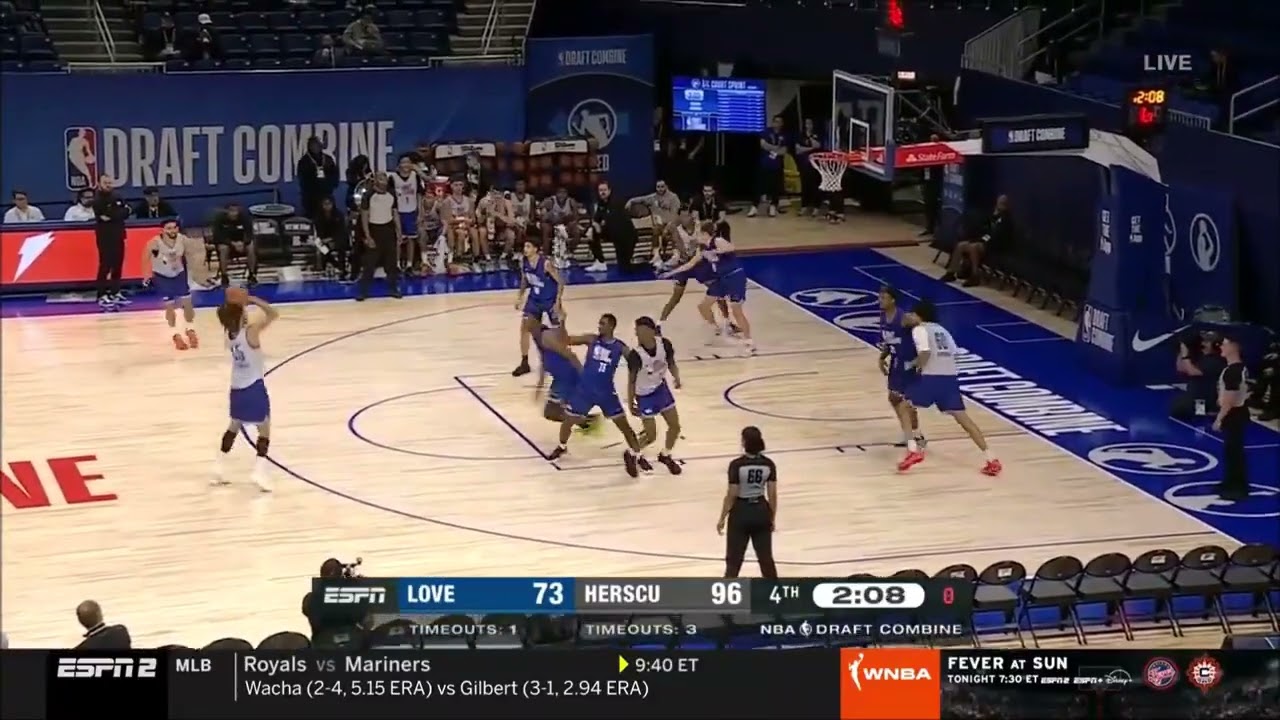 Trentyn Flowers - 2024 NBA Draft Combine Highlights