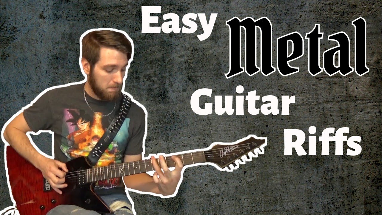 Easy Metal Guitar Riffs That Sound Hard | Easy Metal Guitar Riffs | Easy Guitar Riffs