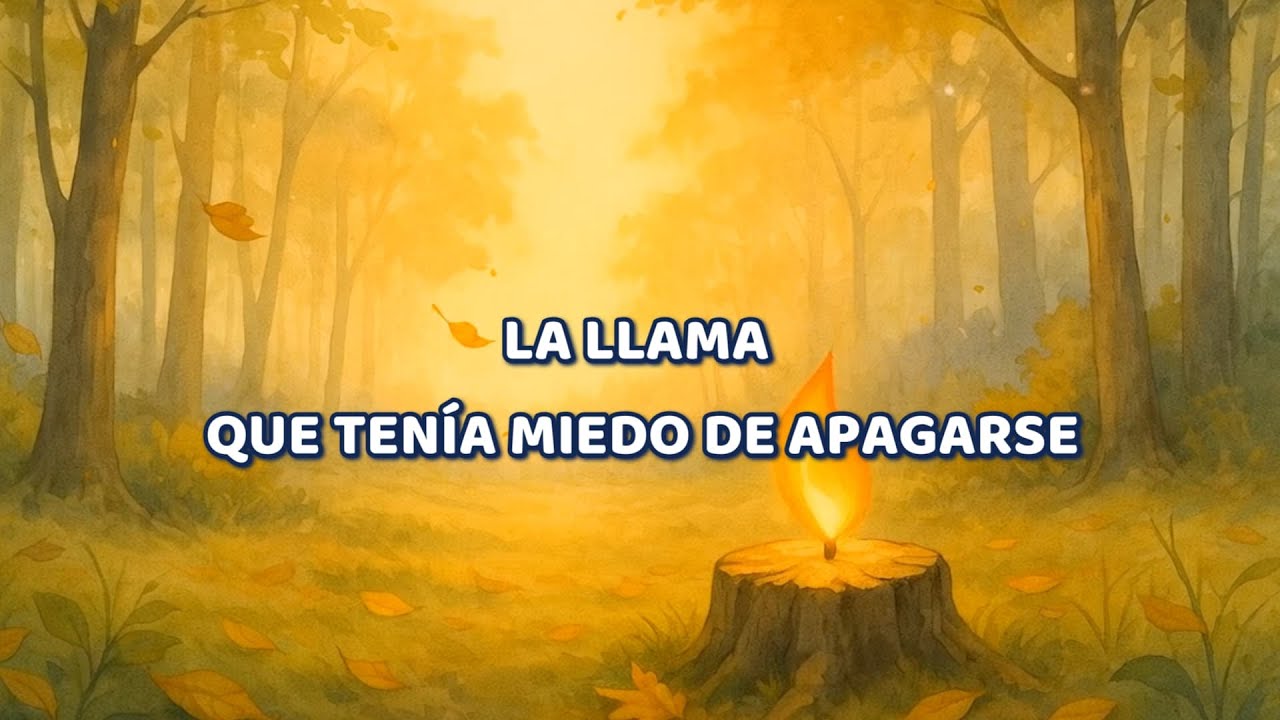 La Llama Que Tenía Miedo a Apagarse | Fábula para Calmar, Acompañar y Reconectar