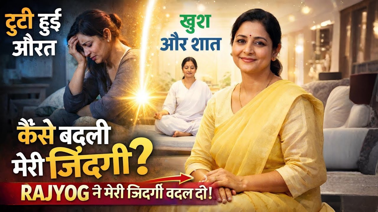 Rajyog ने मेरी जिंदगी बदल दी | टूटे मन से शांति तक मेरी सच्ची कहानी