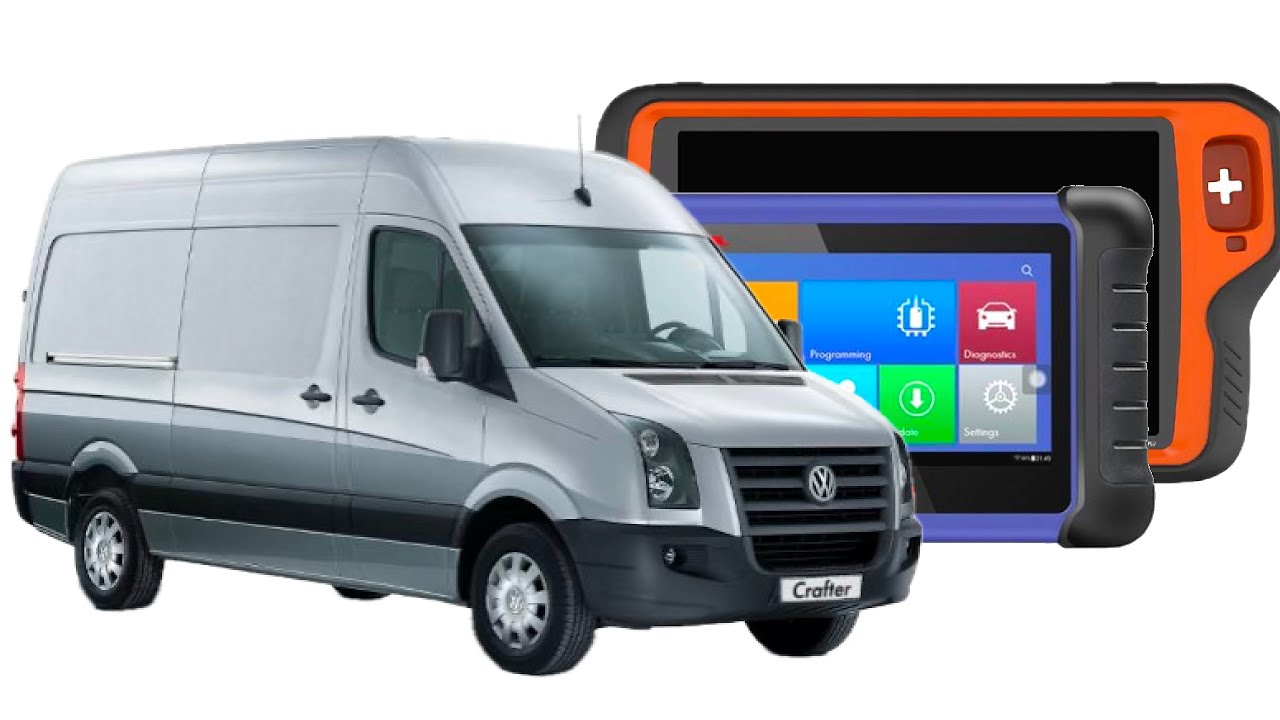 Volkswagen Crafter All Keys Lost / Xhorse Key Tool Plus Pad / Autel IM508