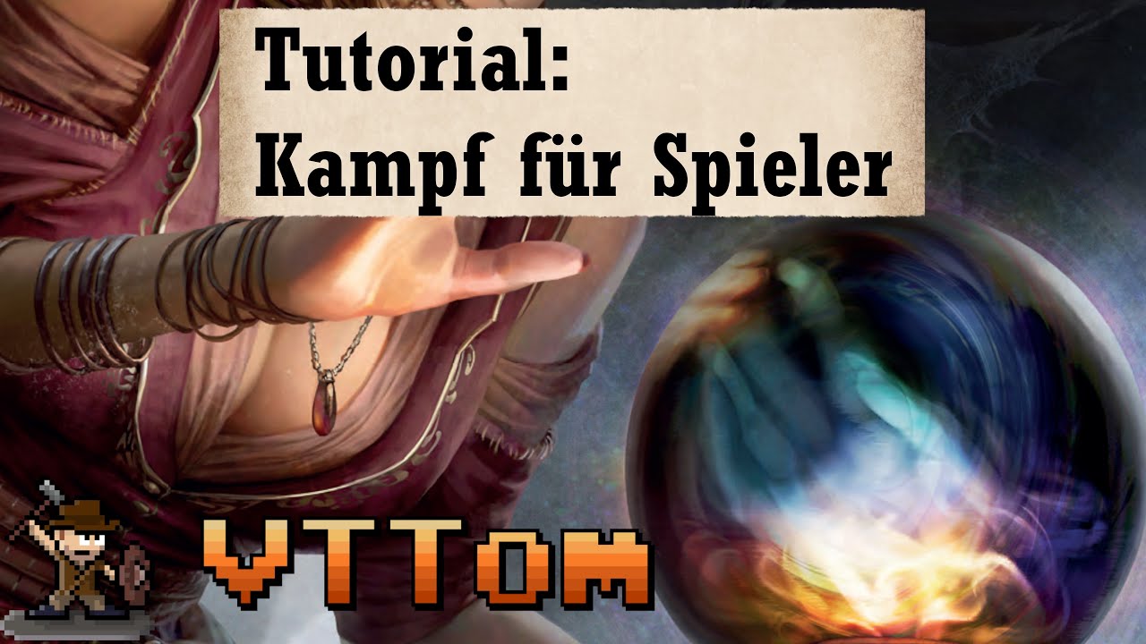 Kampf für Spieler - DSA5 Foundry VTT [Toms Tutorials]