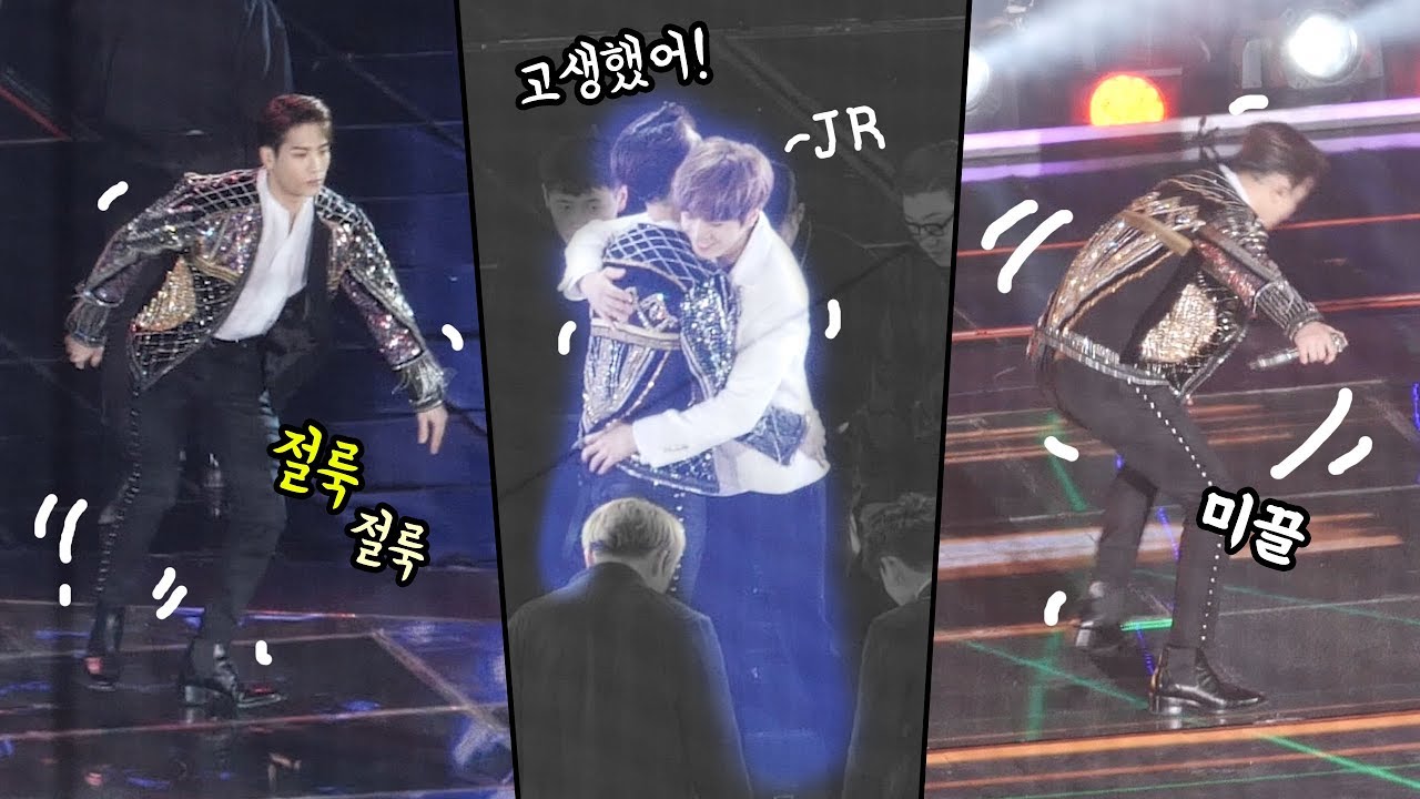 다리 부상에도 무대 열일한 잭슨 JACKSON leg injury?, finished the stage well : 갓7 GOT7 : 편집직캠 Edited Fancam