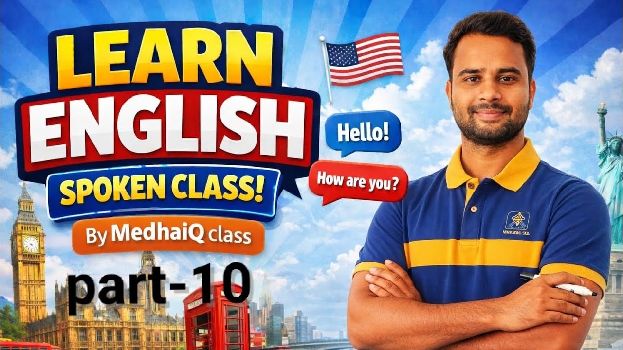 English Speaking tips for beginners PART-10 tense By MedhaiQ 