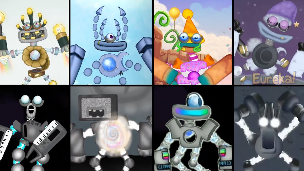 ALL Fanmade Epic Wubbox Amber Island vs Epic Wubbox Magical Sanctum vs Epic Wubbox Ethereal