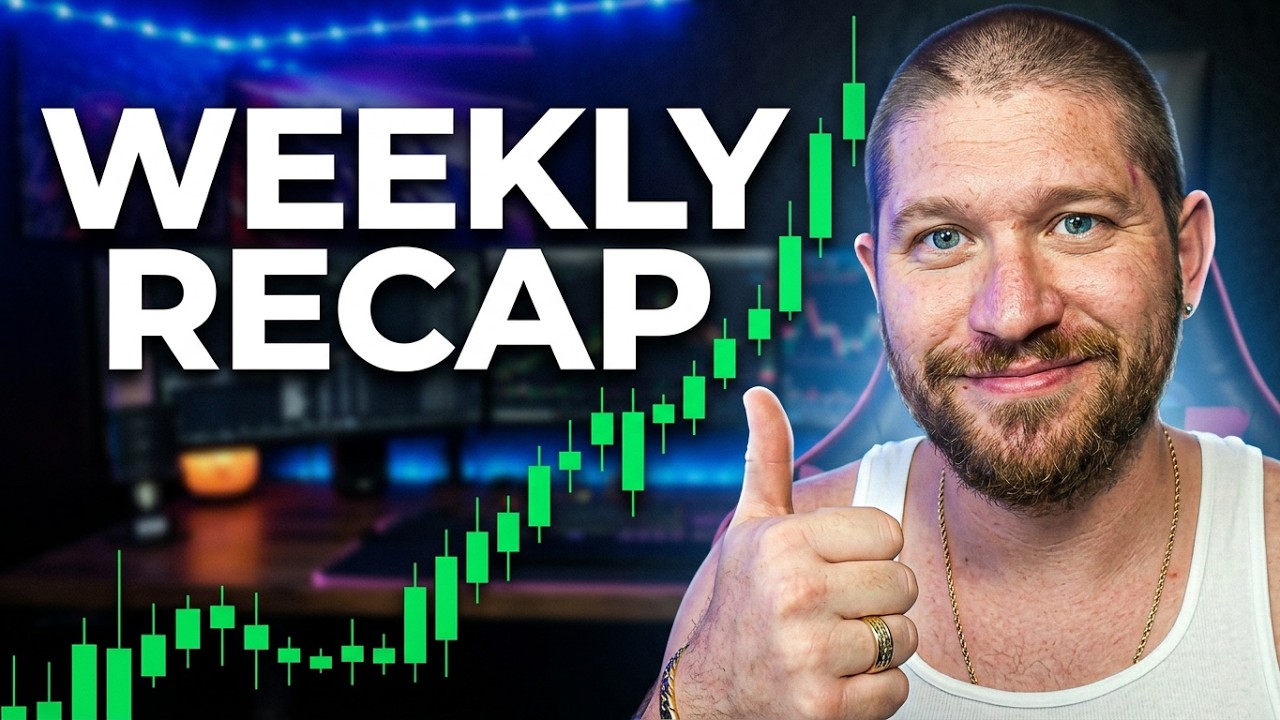 Weekly Recap on all my Trades, Inside look at My Win Rate, and Profits & Losses