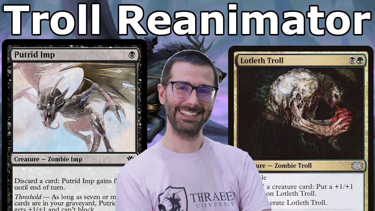 WE'RE TOTALLY TROLLING LEGACY!  Lotleth Troll Golgari Reanimator MTG