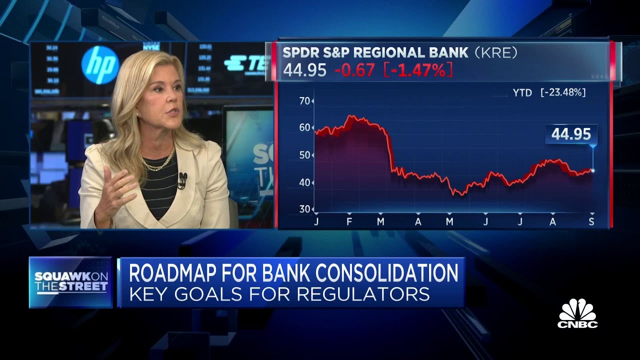 Bank consolidation needed as more credit comes from outside banking, says Meredith Whitney