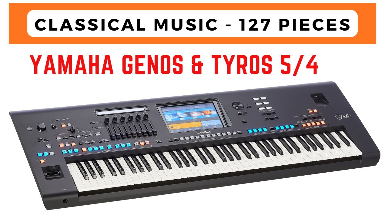 Yamaha GENOS/TYROS - TWISTED CLASSICAL - Less Than 5p Per Registration! 1000+ registrations