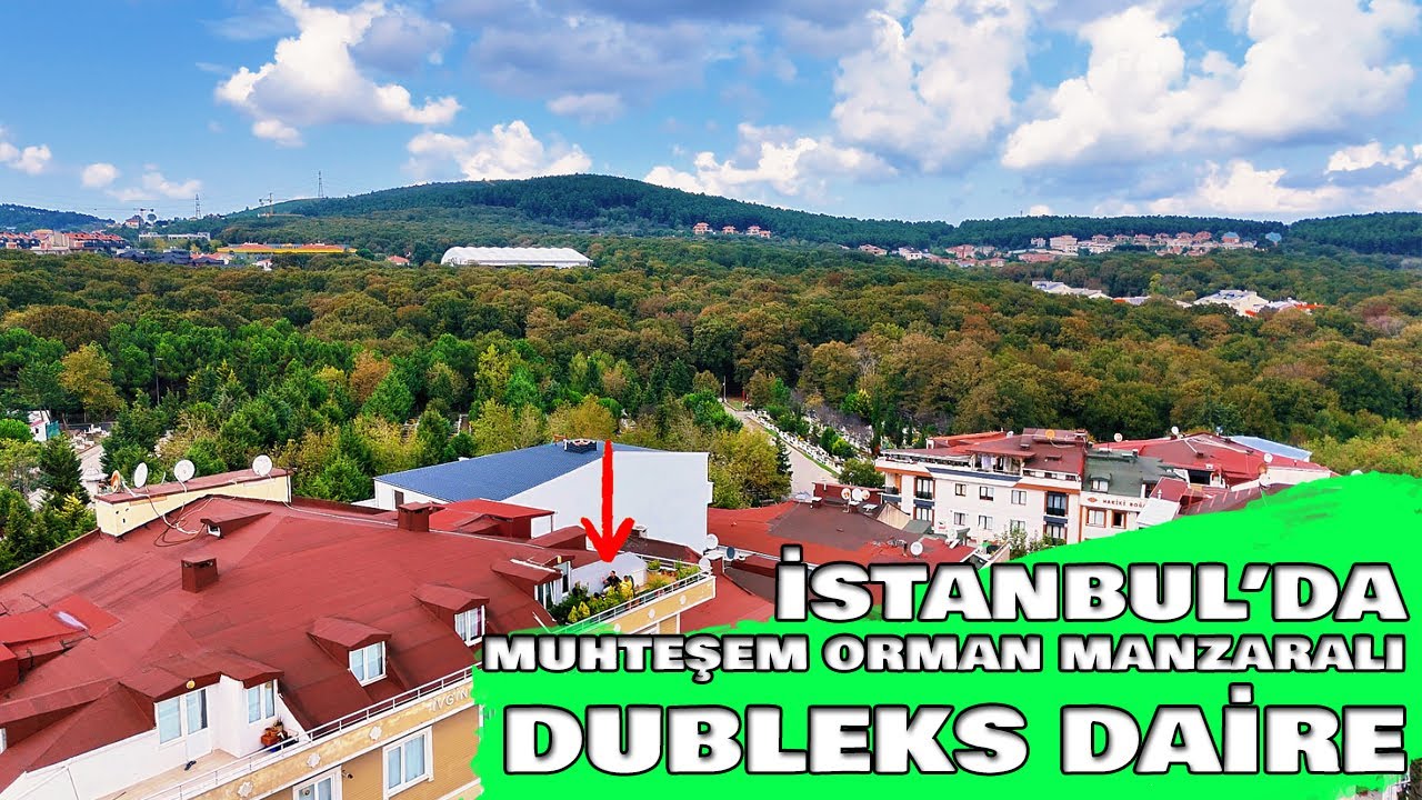 İstanbul Çekmeköy Merkez Mahallesinde 200 m² Orman Manzaralı Satılık Lüks Dubleks Daire (çek-090)