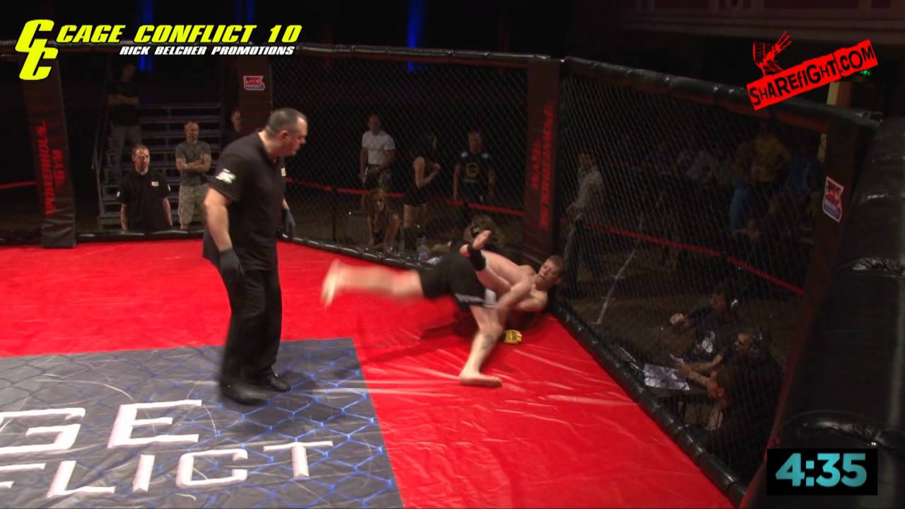 Cage Conflict 10 Craig Allen VS Rob Freedman 12 SHAREFIGHT.COM