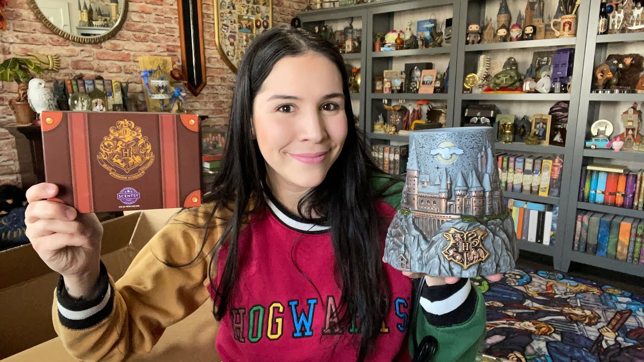 HOGWARTS SCENTSY WARMER UNBOXING HARRY POTTER