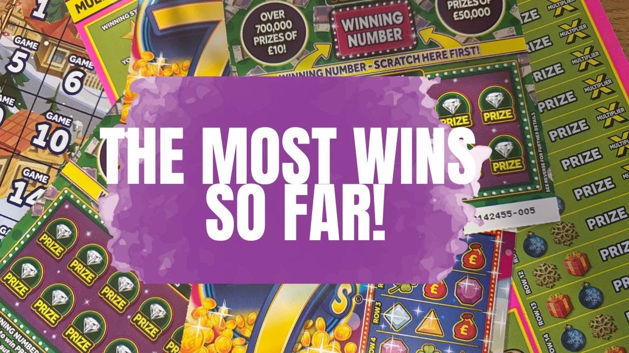 £5 and £2 scratch cards in play- which cards win the most (there’s a lot of wins!)