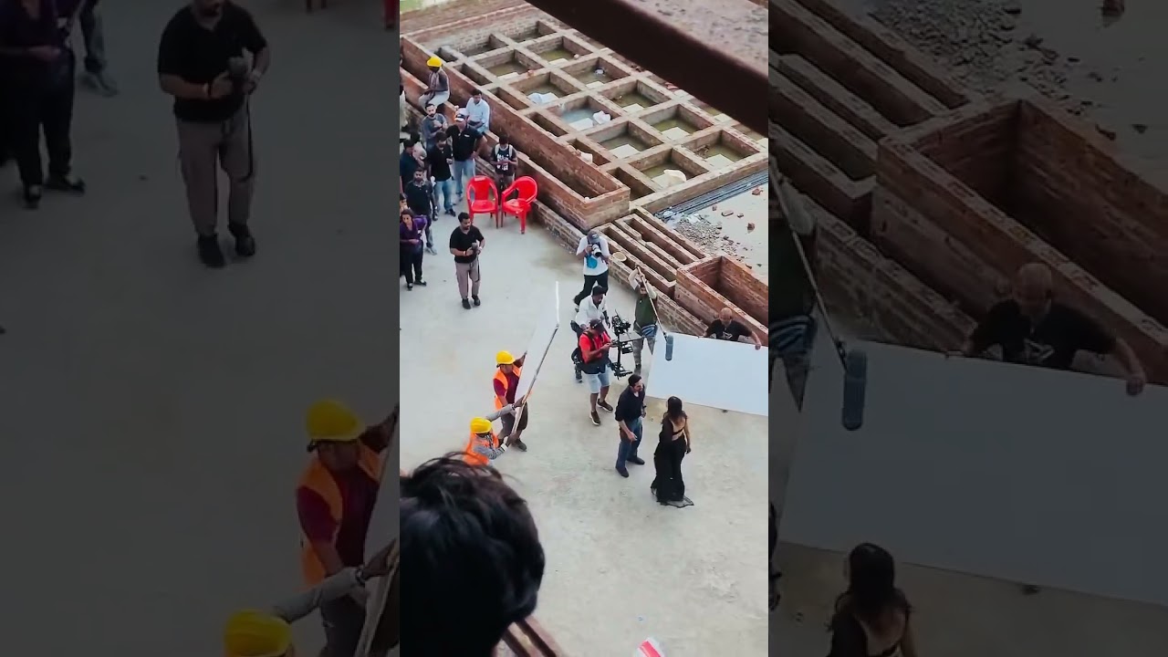 Ayushman khurana movie shooting in lucknow #ytshorts #lucknow #movie #ayushmannkhurrana #viralvideo