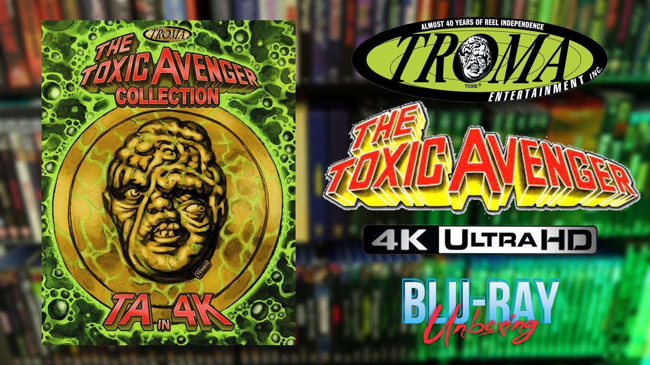 Troma | The Toxic Avenger Collection 4K UHD Review & Unboxing