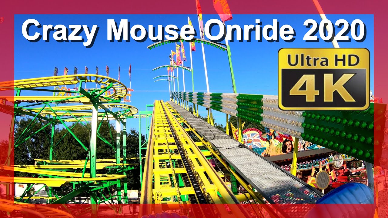Crazy Mouse - Ahrend (Onride / POV) Video Tivoli Wunderland Paderborn 2020 - Coaster 1st row [4K]