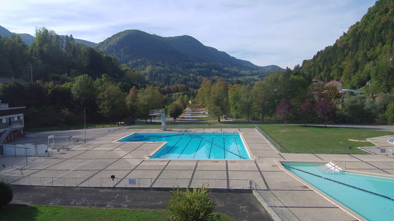 Piscine et camping du martinet 39200 st claude. DRONE JURA