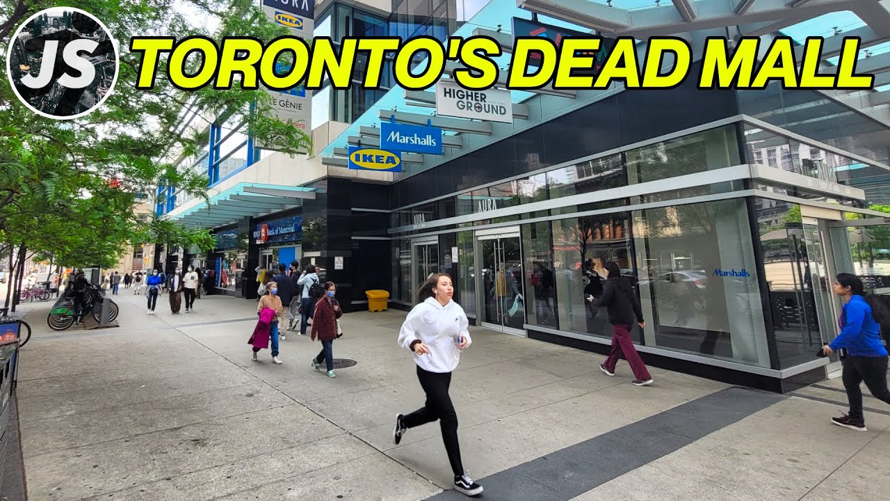 Downtown Toronto DEAD Mall | Shops at Aura Walk