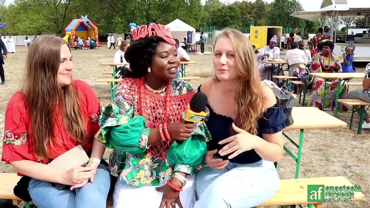 Watch Germans who love Nigerian culture @ Nigerian German Cultural Festival Frankfurt Germany