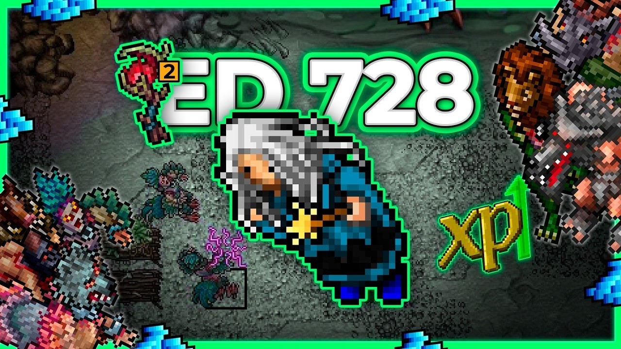 ED 728 Hunt x4 (Full PT Infos) Deeper Ingol 8.6kk/h Raw + 2.6kk Profit - Tibia Hunt [15.23]