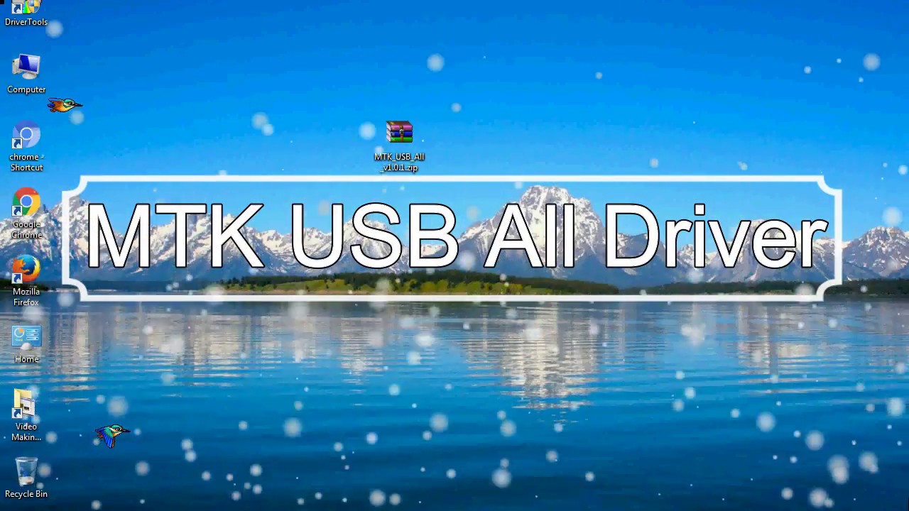 How to Manually Installed All MTK USB Driver (Latest Version)