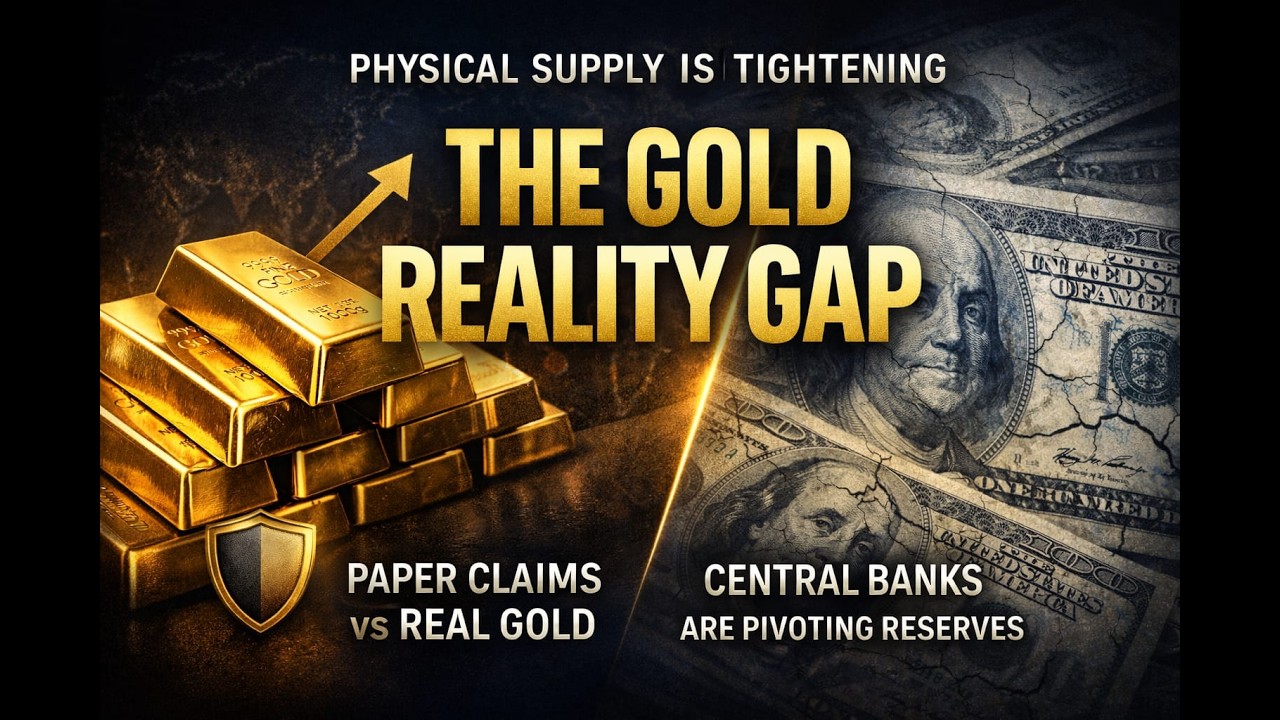 The Gold Reality Gap: Physical Supply, Debt, and the Reserve Pivot