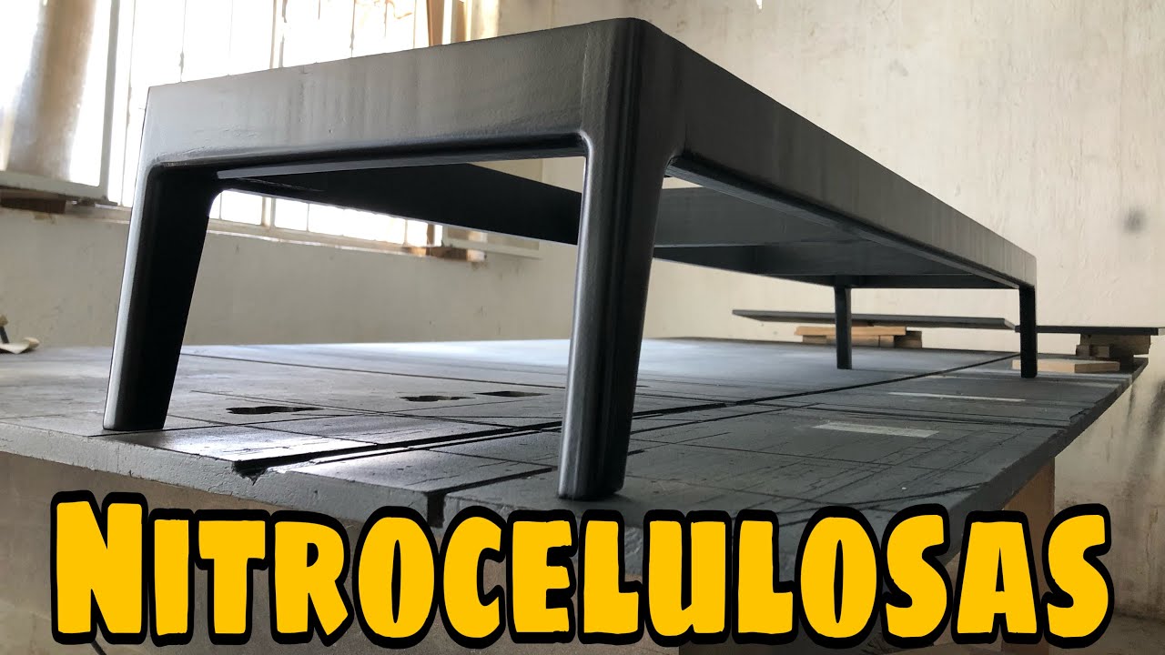 Pintando madera con productos Nitrocelulosa (bien explicando)
