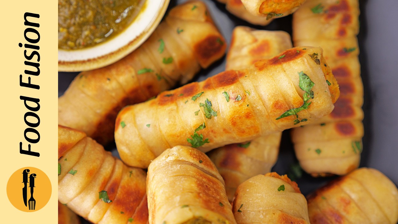 Chicken Naanza Fingers With Chutney Ramzan Special Recipe By Food Fusion