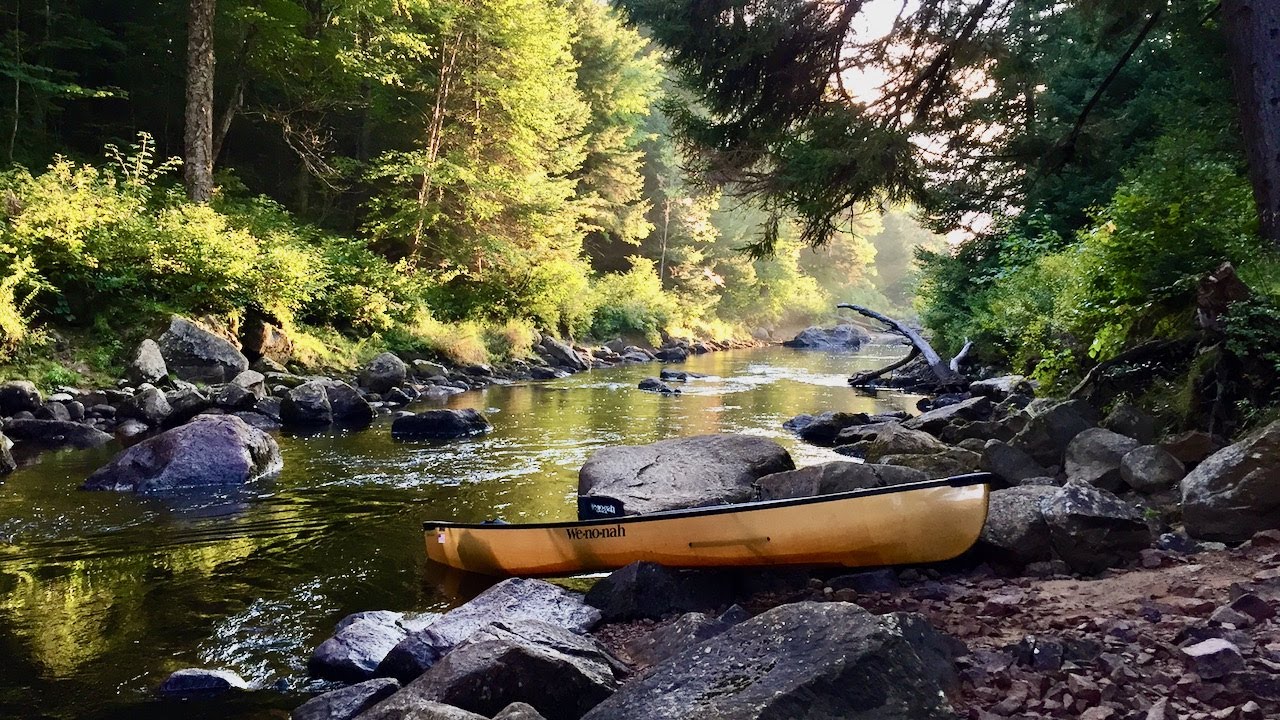 CANOE CAMPING ON THE OSWEGATCHIE RIVER