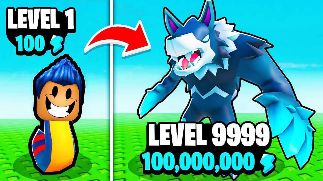 Evoluindo como MONSTRO no Roblox