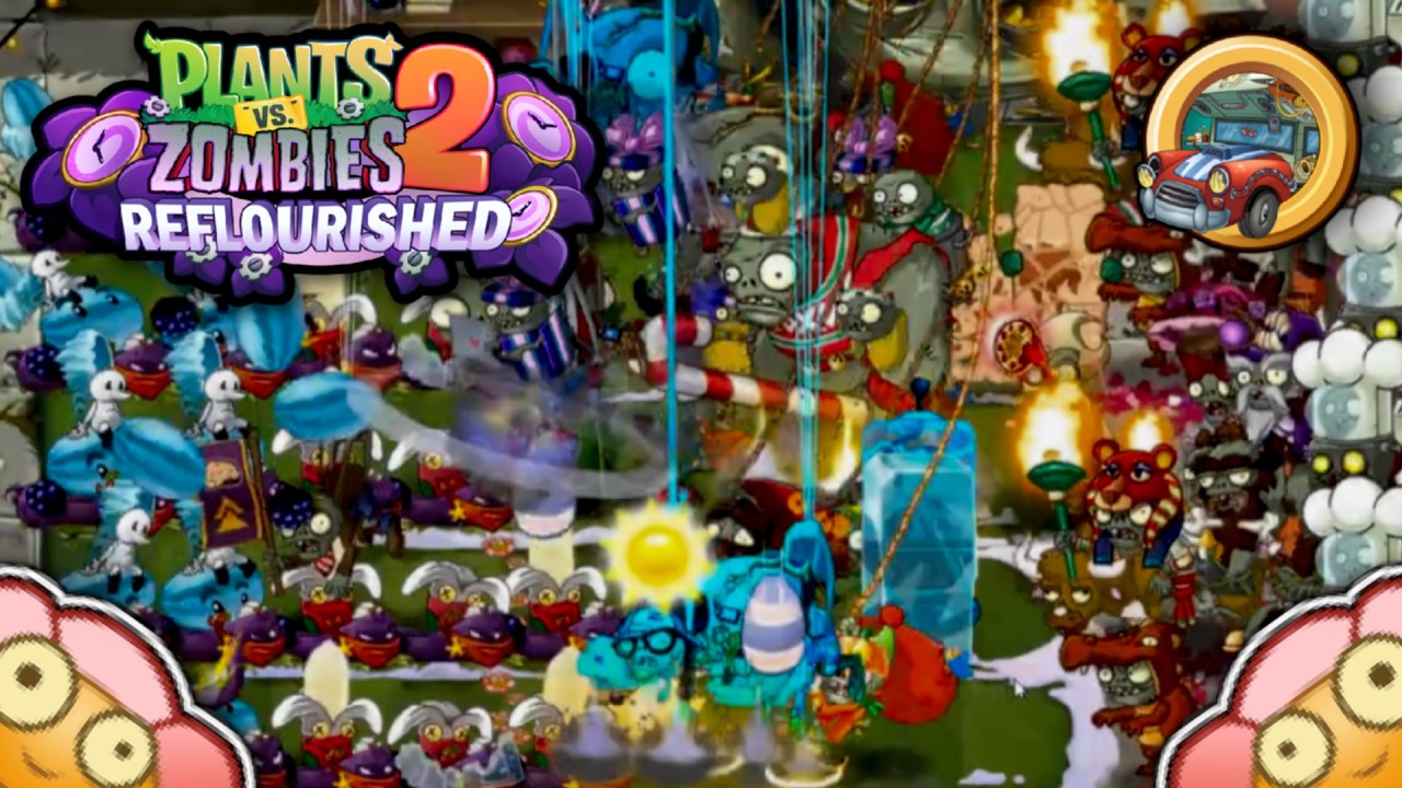 The Flowerline In Hell... | PvZ2: Reflourished (1.4.1) | Custom Penny's Challenge