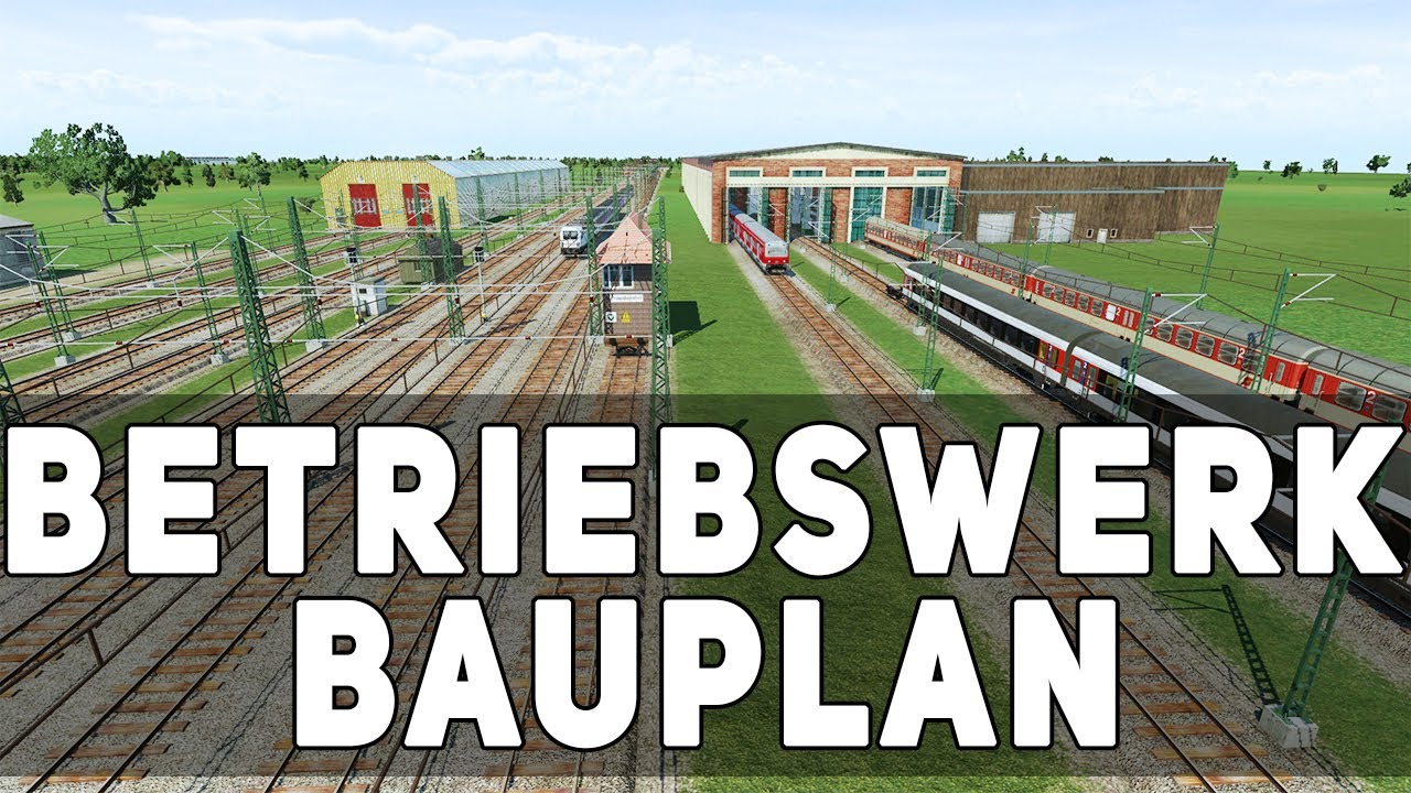 Transport Fever Tutorial - Betriebswerk (Timelaps)