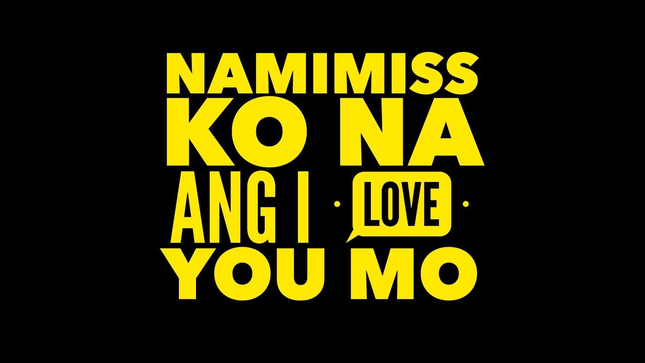 Namimiss Ko Na Ang I Love You Mo - MM & MJ