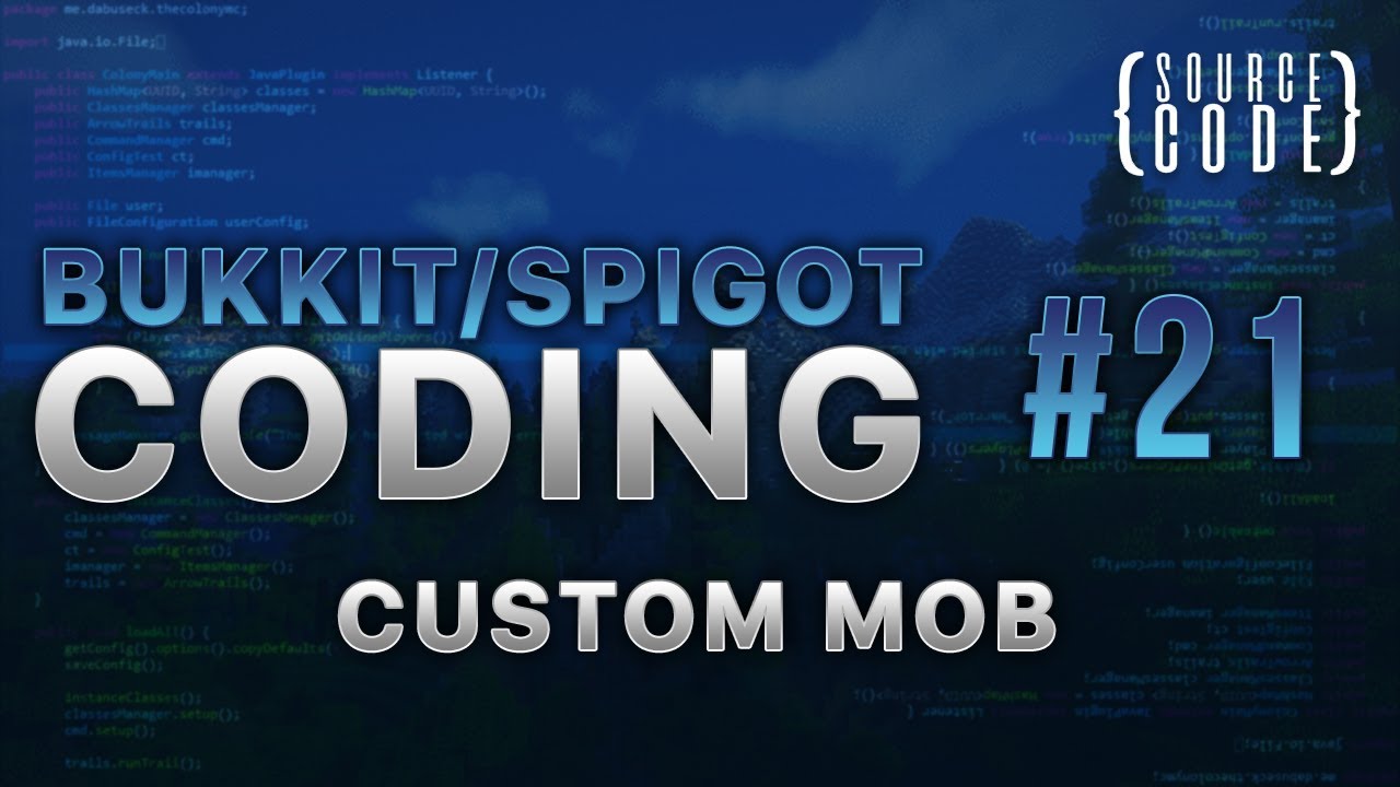 Bukkit Coding - Custom Mob  - Episode 21