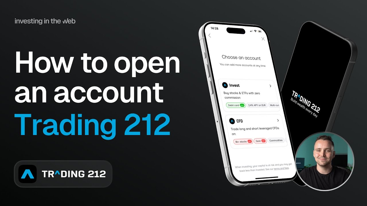 Как ОТКРЫТЬ счет в Trading 212 (пошаговое руководство)