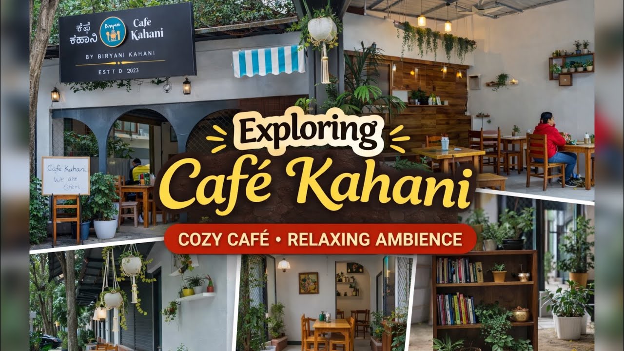 Cafe Kahani || Horamavu || Cozy Cafe || Bangalore  