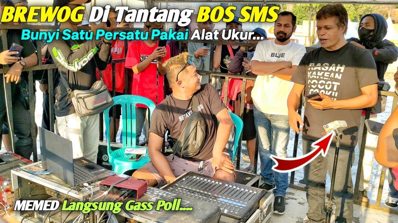 Hari Kedua BREWOG Di Tantang BATTLE Bos SMS Pakai Alat Ukur,,Memed Langsung Kasih Faham‼️