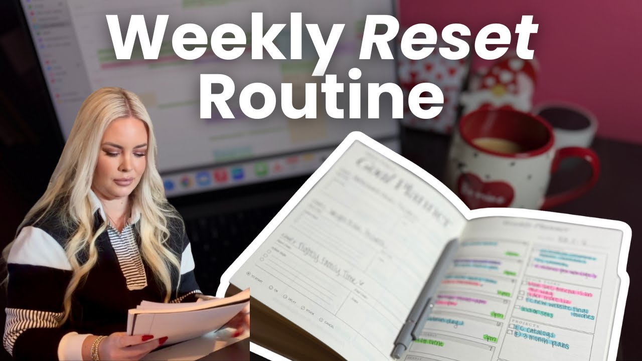 Why I Plan Every Week (Even When Overwhelmed)