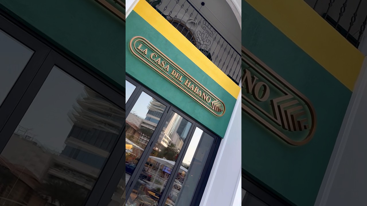 We welcome to our new renovated FLAGSHIP CIGAR LOUNGE & House of Cuban Cigars in Dubai