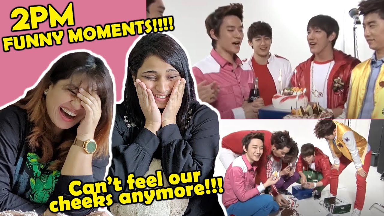 2PM Funny Moments | Indian Sisters React | #2PM #투피엠
