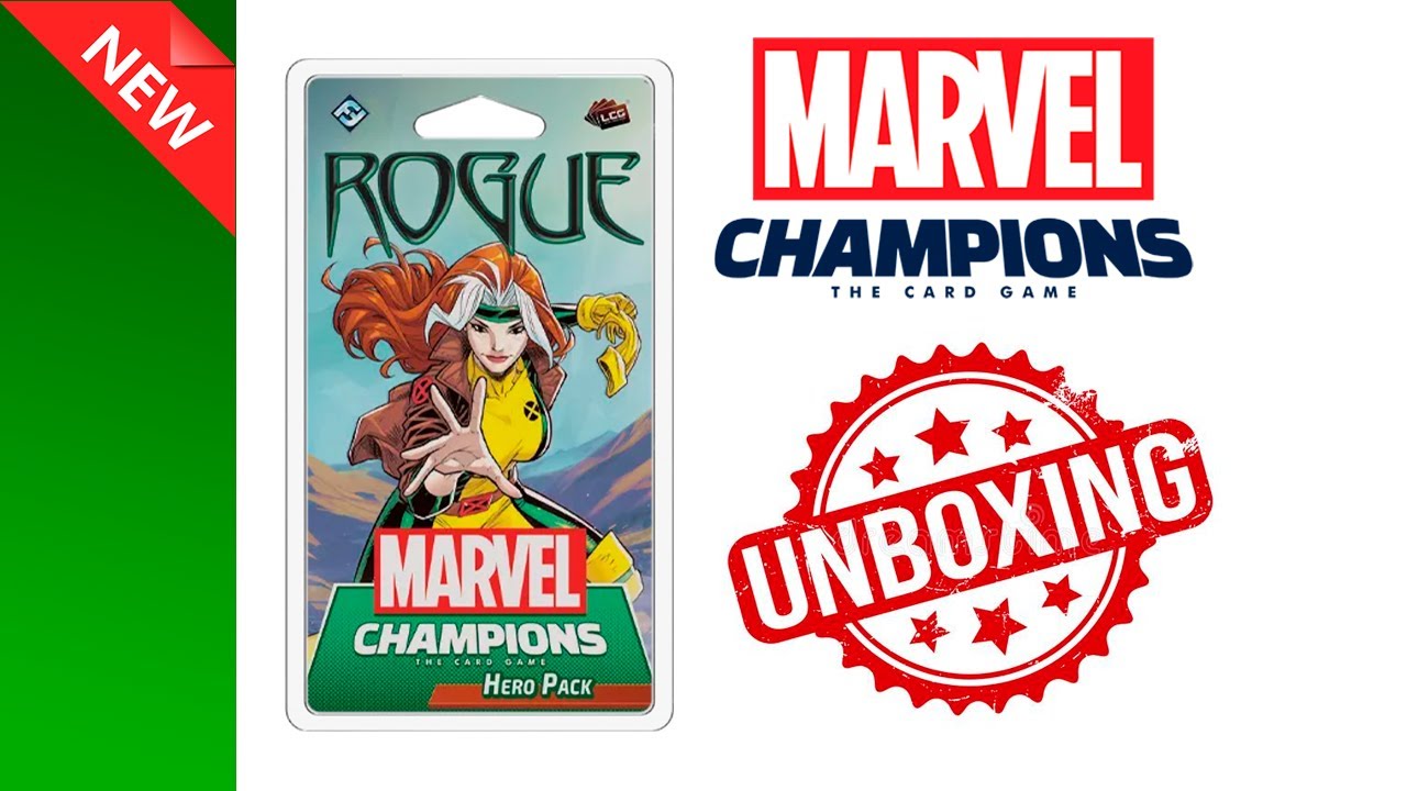MARVEL CHAMPIONS | Unboxing Pícara (Rogue)!