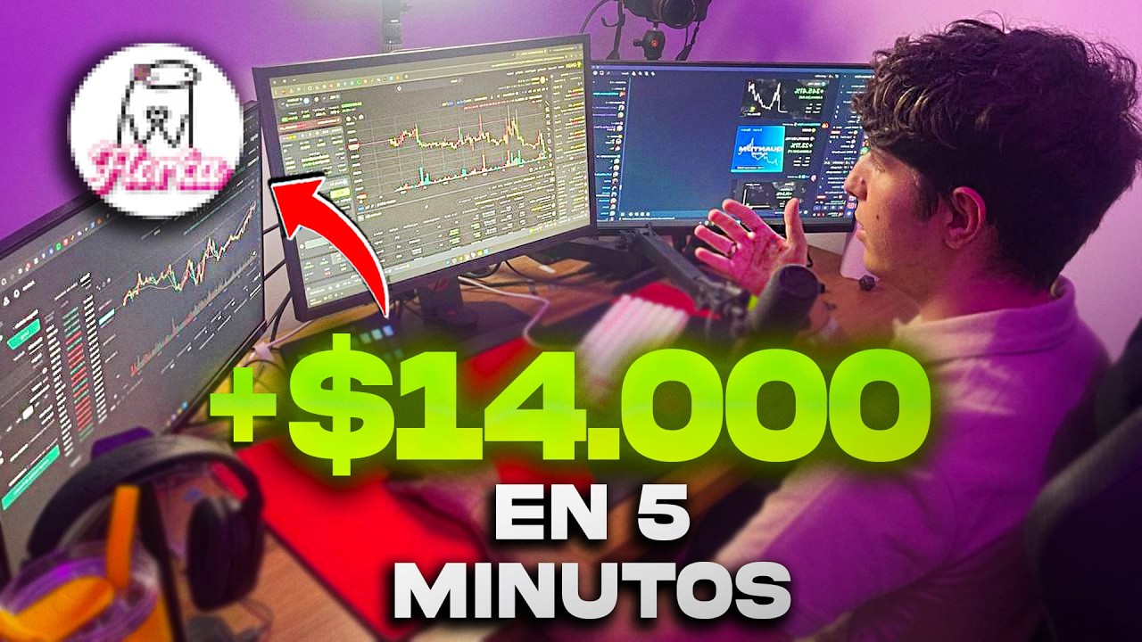 COMO HICE +$14.000 SNIPEANDO MEMECOINS | TRADE en VIVO