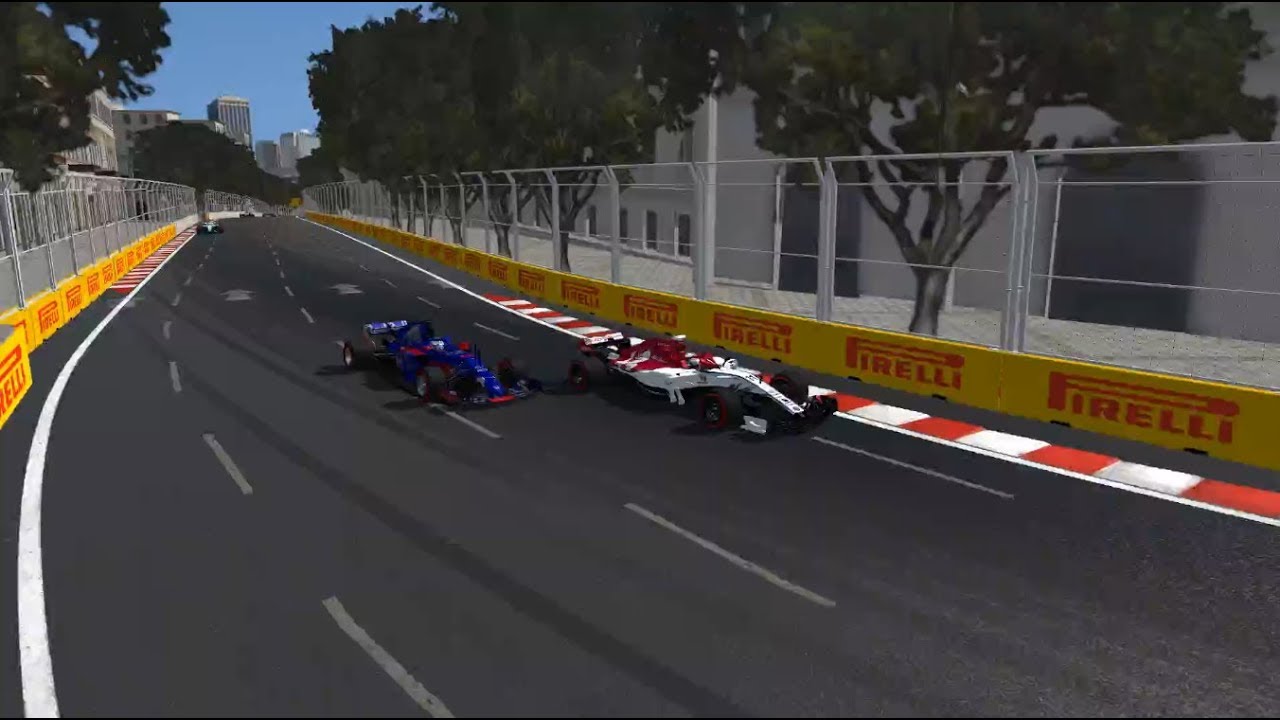 GP Azerbejdżanu - Liga ExtremeF1 (Sezon VIII, Runda 15) - cały wyścig