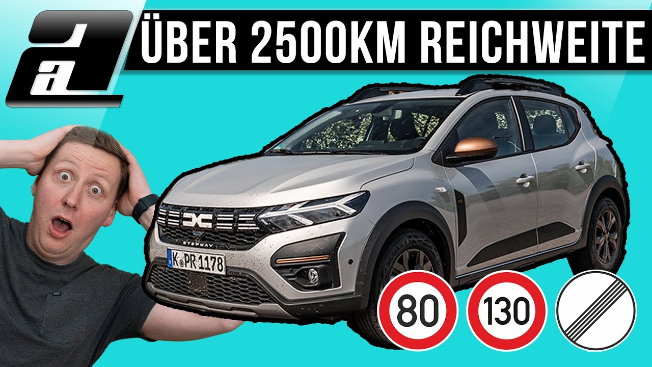 Dacia Sandero Stepway Eco-G 100 | ZWEI Tanks, IRRE Reichweite, KRASSER Verbrauch! | VERBRAUCHSTEST