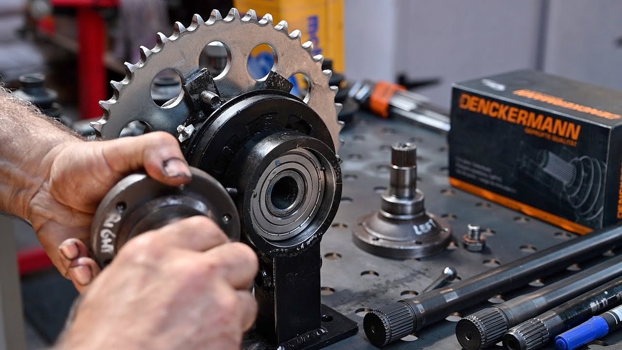 Konig Race Car  - Rebuild -  Differential and first short test drive