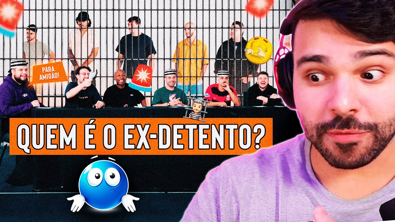 QUEM É O EX-DETENTO? TAVA FÁCIL de ACERTAR? MINERVA REAGE ao @canalaquelescaras